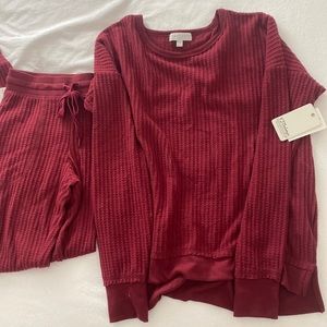 NWT PJ Salvage pajama/lounge set. Size m